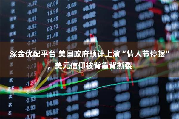 深金优配平台 美国政府预计上演“情人节停摆”，美元信仰被背靠背撕裂